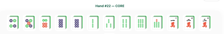 Preview of the Mahjong AI Coach interface