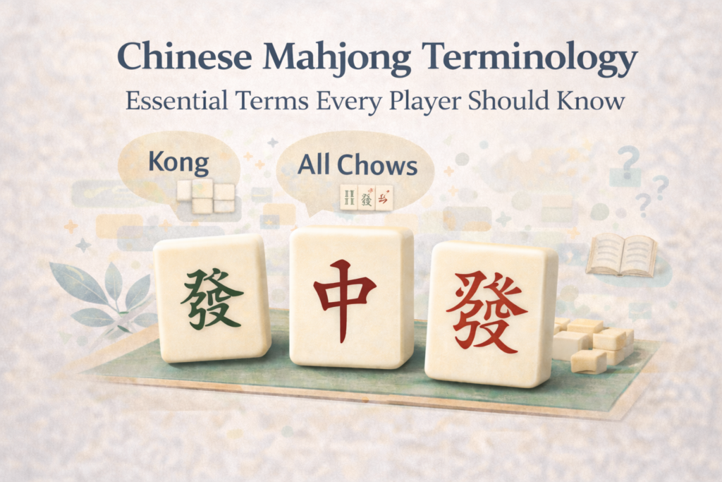 Mahong terminology