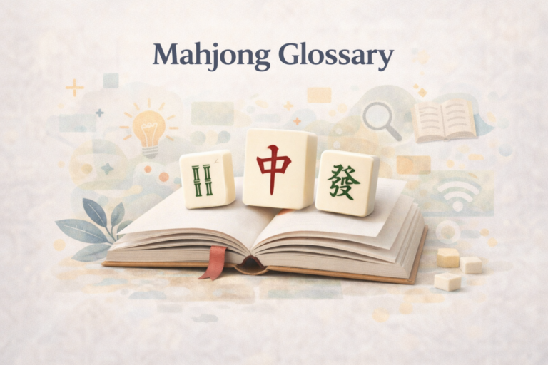Mahjong glossary