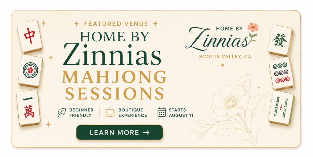Mahjong Series at Home by Zinnias